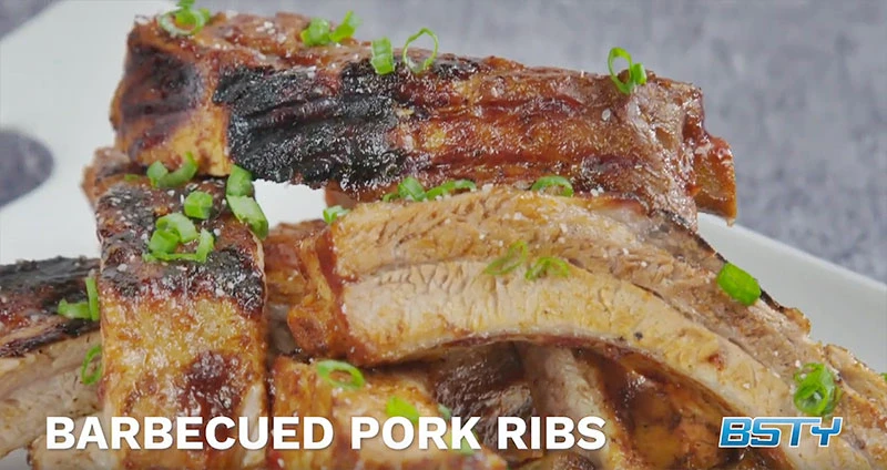 Barbecued Pork Ribs